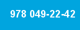 978 049-22-42